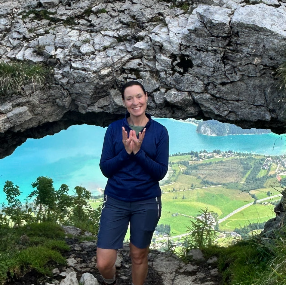Anita Haas in der Natur